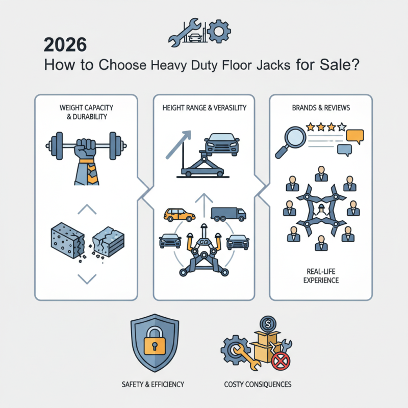 2026 How to Choose Heavy Duty Floor Jacks for Sale?