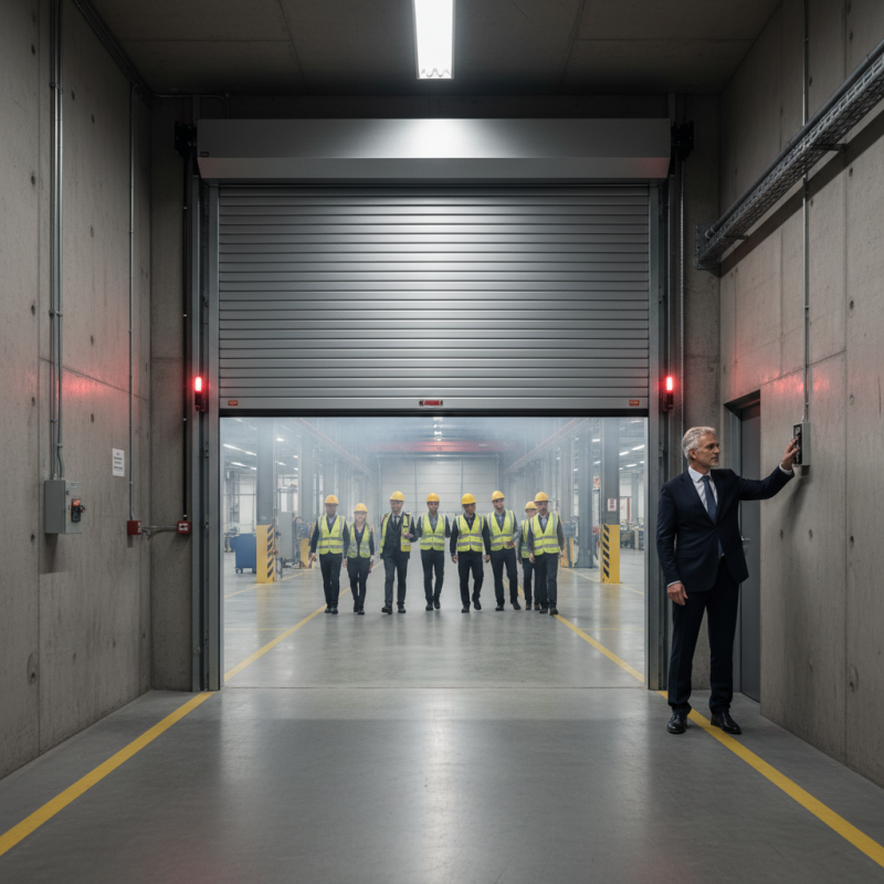 What is a Roll Down Fire Door and How Does It Work?