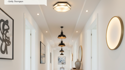 How to Choose the Best Ceiling Lights for Your Hall?
