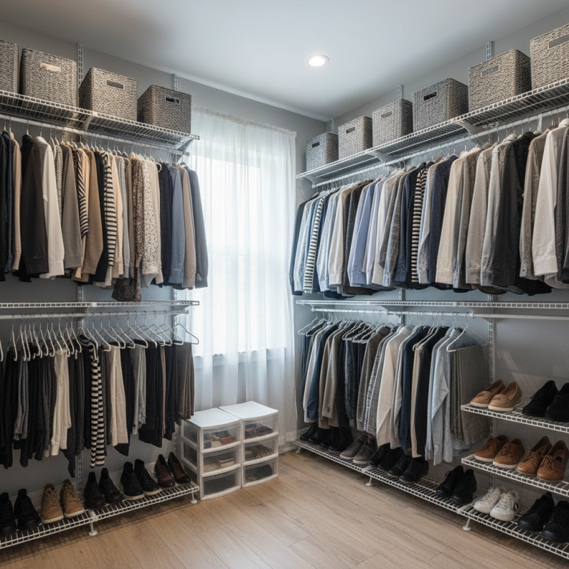 What is a closet wire shelving kit and how to choose one?