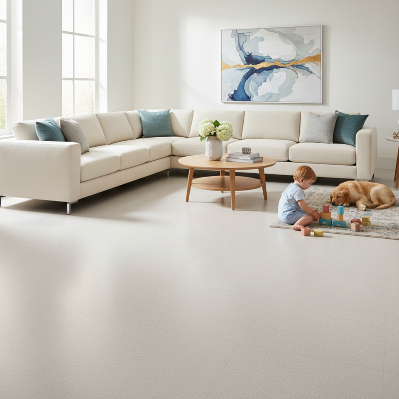 What are the Benefits of Homogeneous Flooring in Homes?