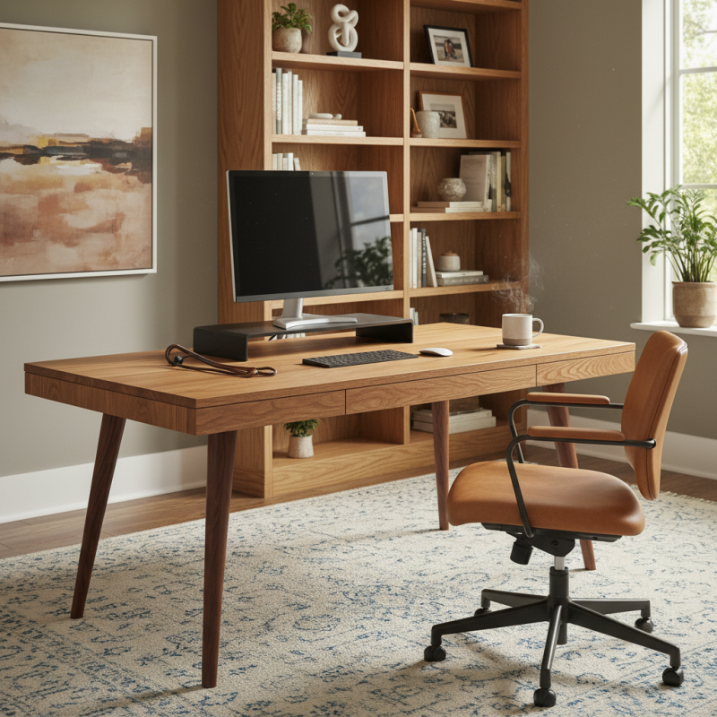 Why Choose Wooden Desk Legs for Your Home Office Setup?