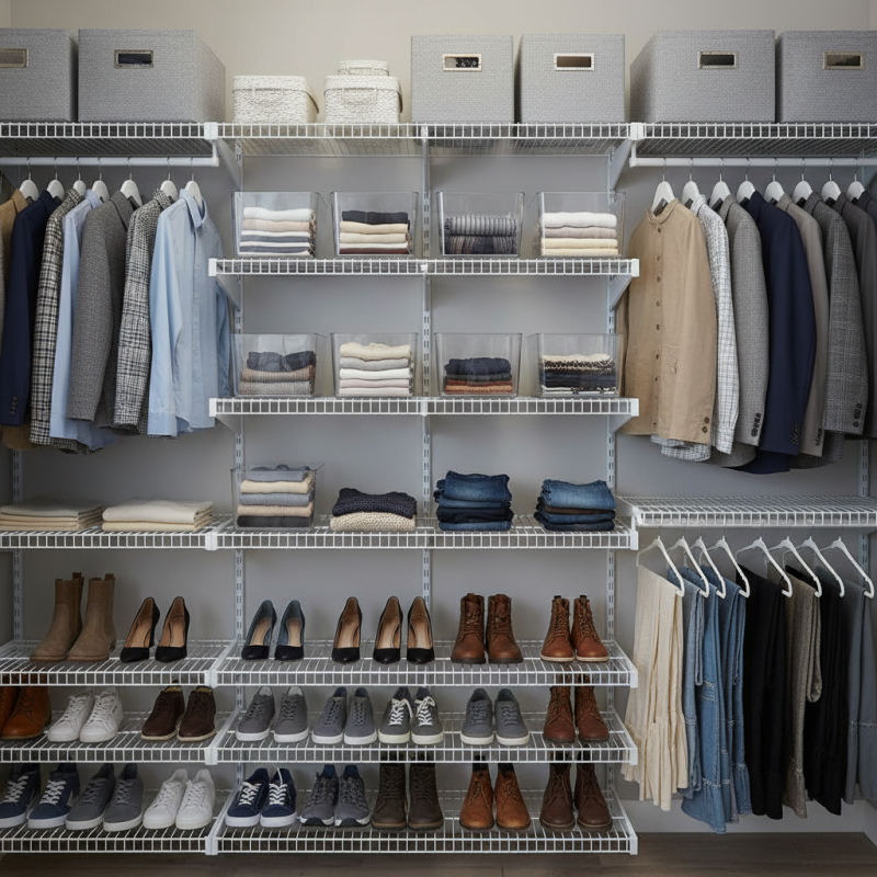 How to Choose the Best Closet Wire Shelving Kits for Your Space?