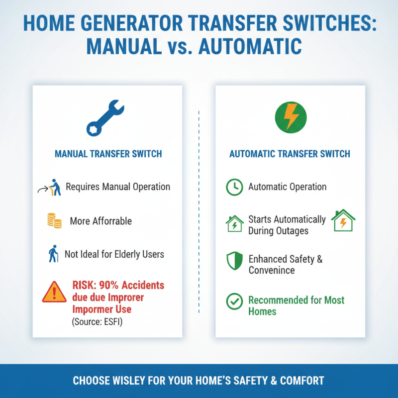 How to Choose the Right Transfer Switch for Your Home Generating Needs?