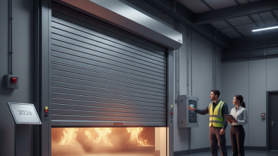 2026 Best Roll Down Fire Door Options for Safety and Security?