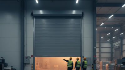 Why Choose a Roll Down Fire Door for Your Business Safety?