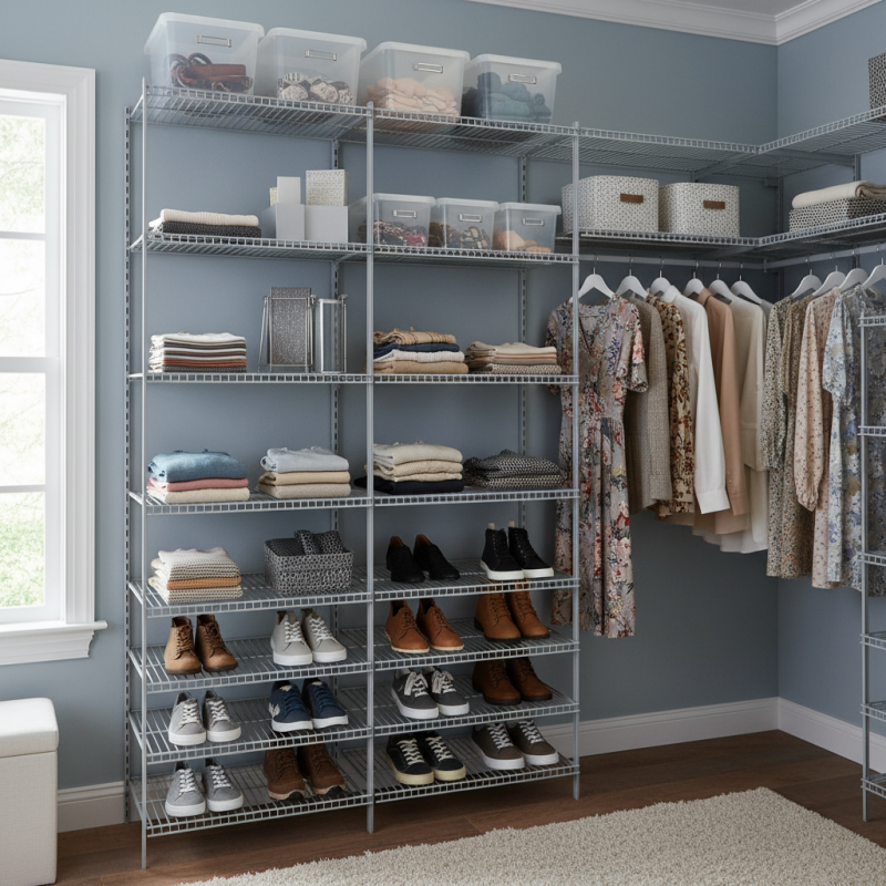 Top Tips for Choosing Closet Wire Shelving Kits?