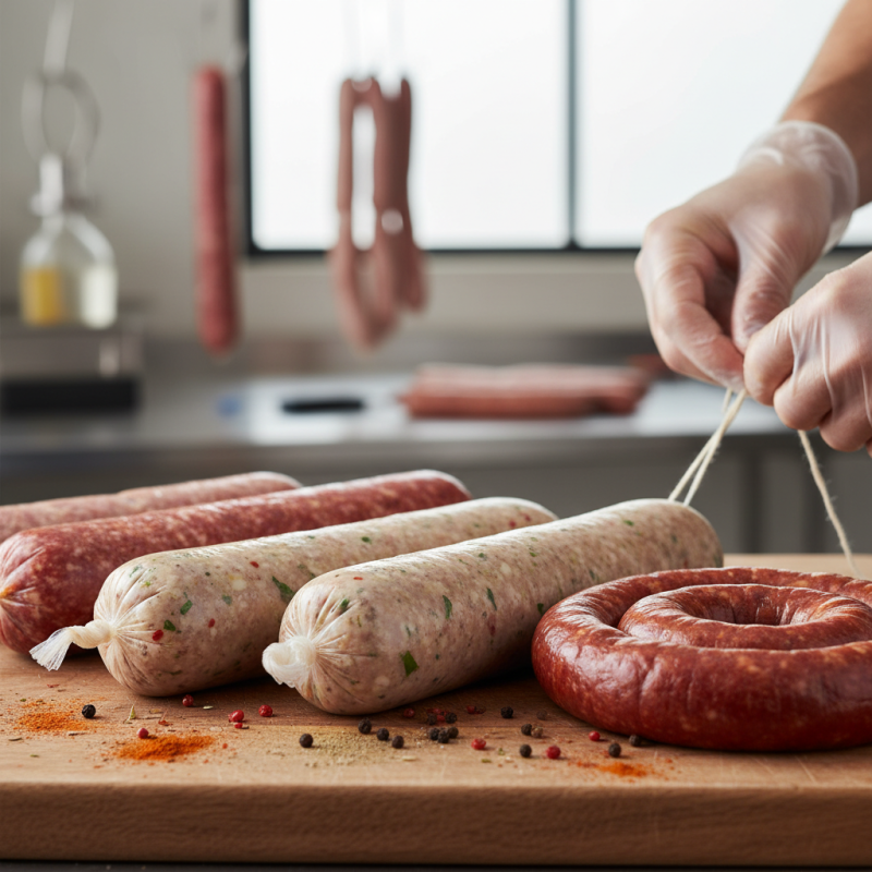 What are clear fibrous casings and how are they used?