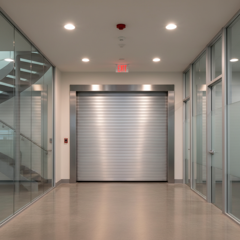 What is a Roll Down Fire Door and How Does It Work?