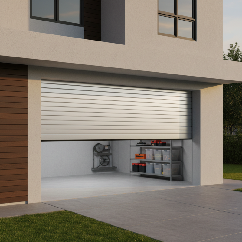 What is a Roll Up Garage Door and How Does it Work?