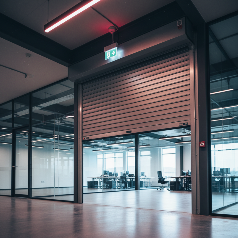 What is a Roll Down Fire Door and How Does It Work?