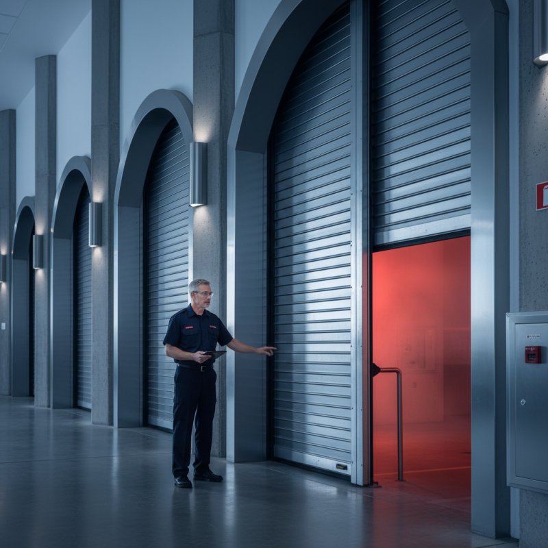 Top 10 Benefits of Using Roll Down Fire Doors in Buildings?