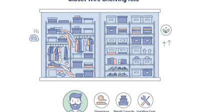 What is a closet wire shelving kit and how to choose one?