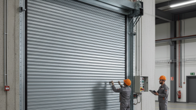 How to Install and Maintain a Roll Down Fire Door?