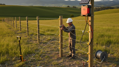 How to Install a High Voltage Output Electric Fence?