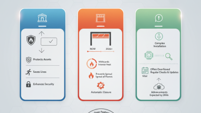 2026 Top Roll Down Fire Door Features and Benefits?
