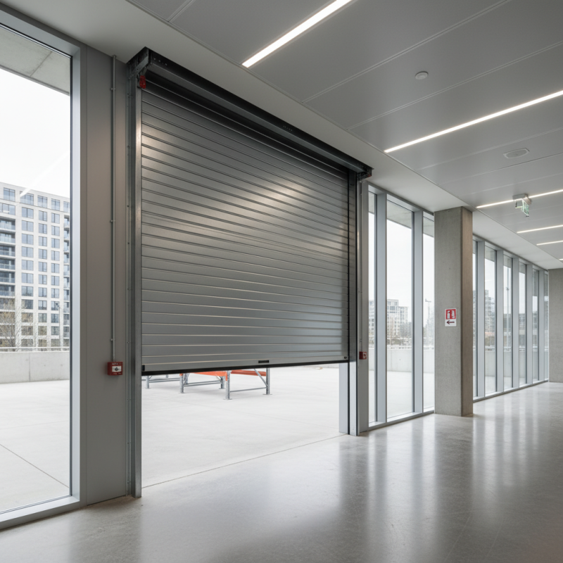 What is a Roll Down Fire Door and How Does It Work?