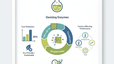 What is a desizing enzyme and how does it work?