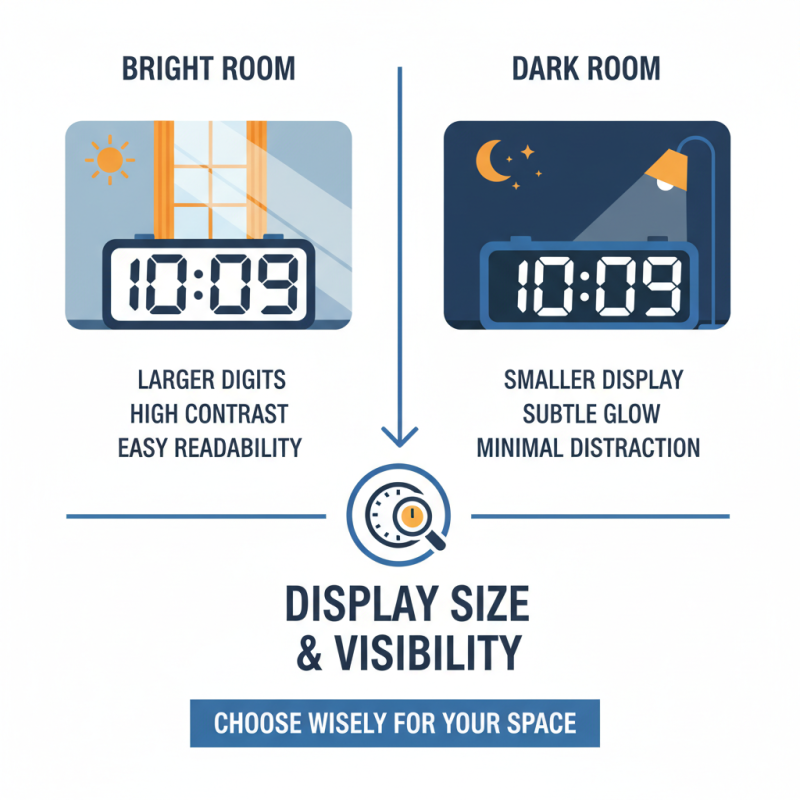 How to Choose the Best Large Display Digital Clock for Your Needs?