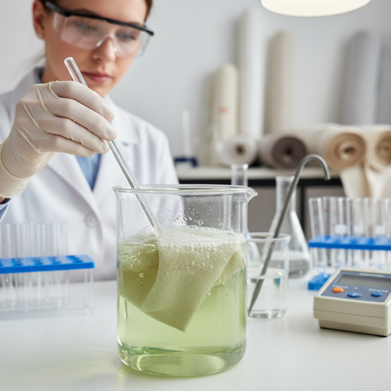 What is a desizing enzyme and how does it work?