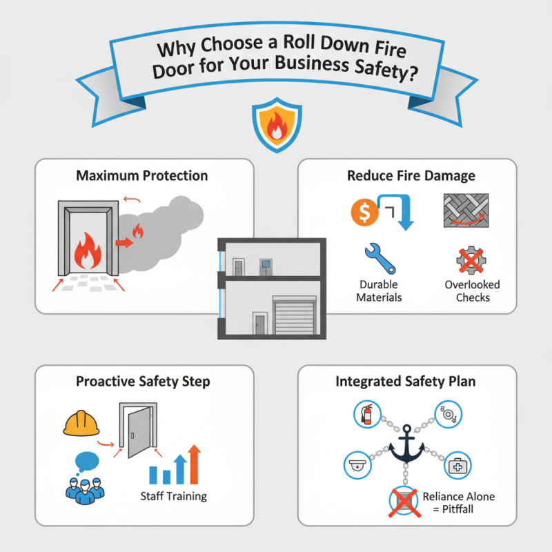 Why Choose a Roll Down Fire Door for Your Business Safety?