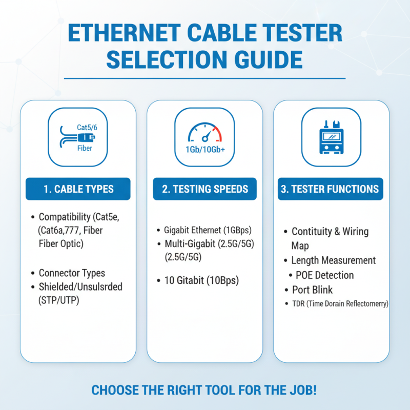 How to Choose the Best Ethernet Cable Tester for Your Needs?