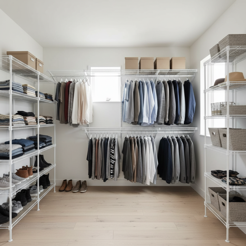 What is a closet wire shelving kit and how to choose one?