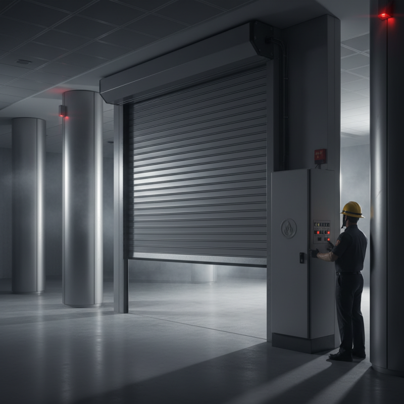 What is a Roll Down Fire Door and How Does It Work?