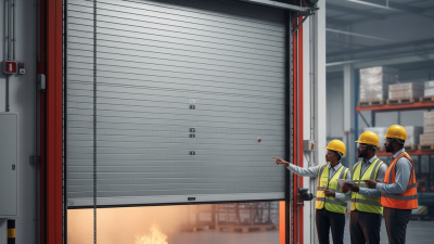 2026 Top Roll Down Fire Door Features and Benefits?