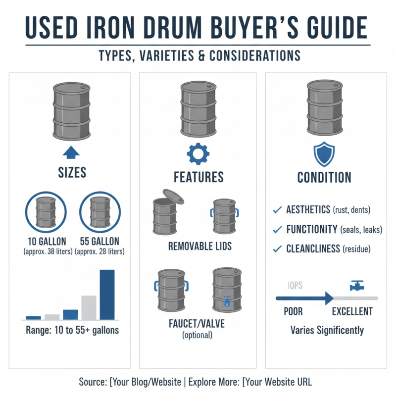 Why Buy a Used Iron Drum for Sale Today?
