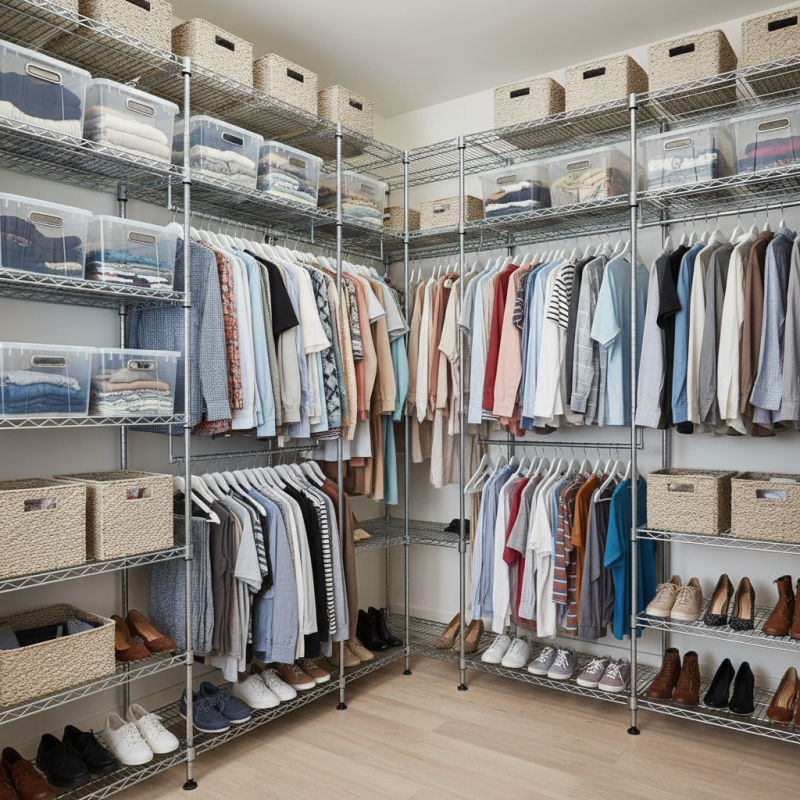 Best Closet Wire Shelving Kits for Efficient Storage Solutions?