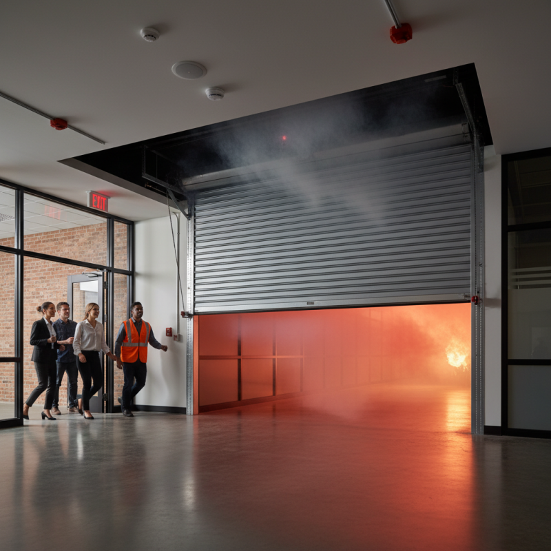 What is a Roll Down Fire Door and How Does it Work?