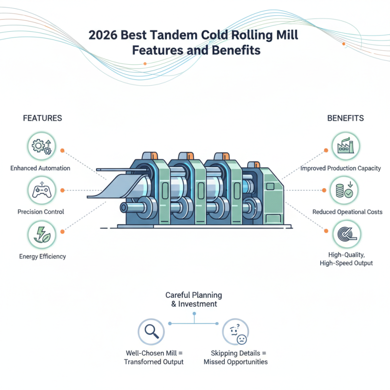 2026 Best Tandem Cold Rolling Mill Features and Benefits?