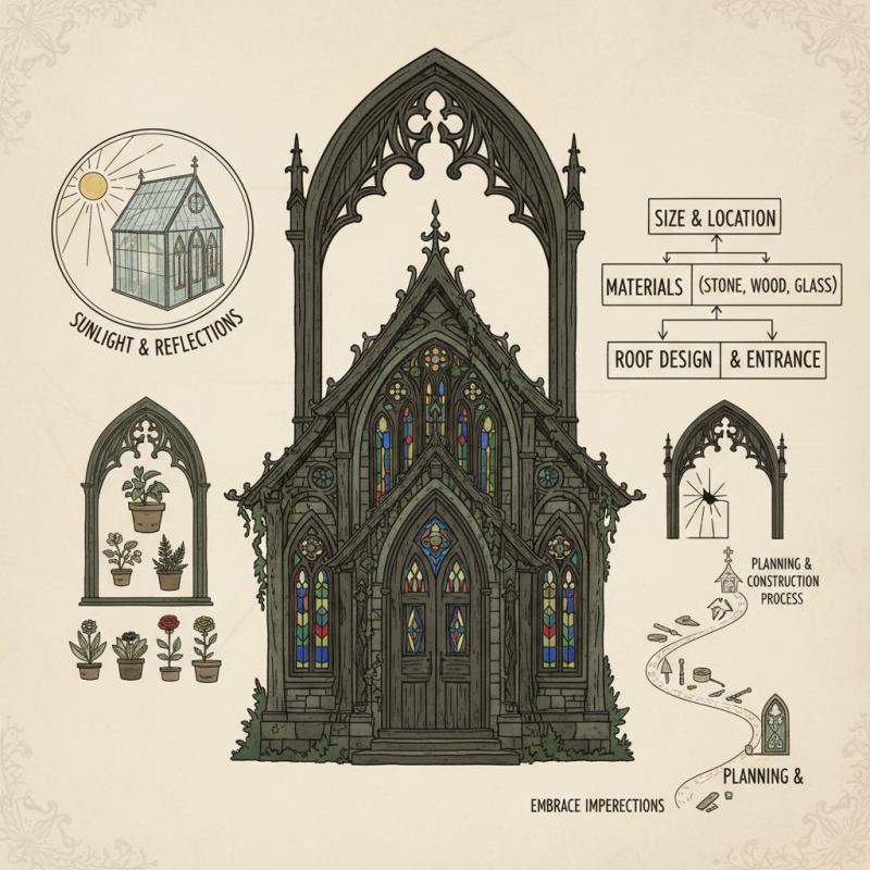 How to Build a Gothic Greenhouse for Your Garden Escape?