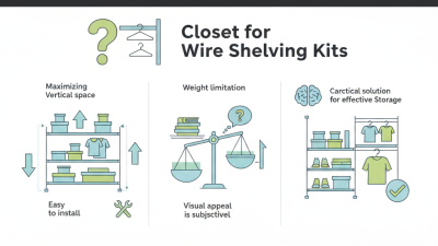 Why Choose Closet Wire Shelving Kits for Effective Storage?