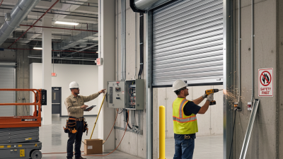 How to Install and Maintain a Roll Down Fire Door?