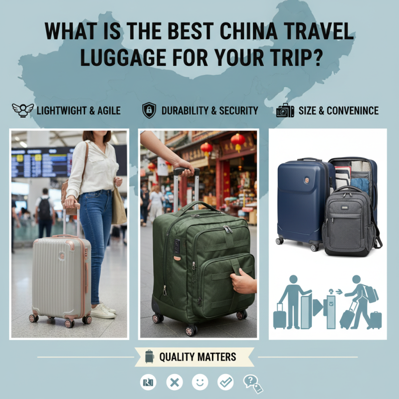 What is the Best China Travel Luggage for Your Trip?