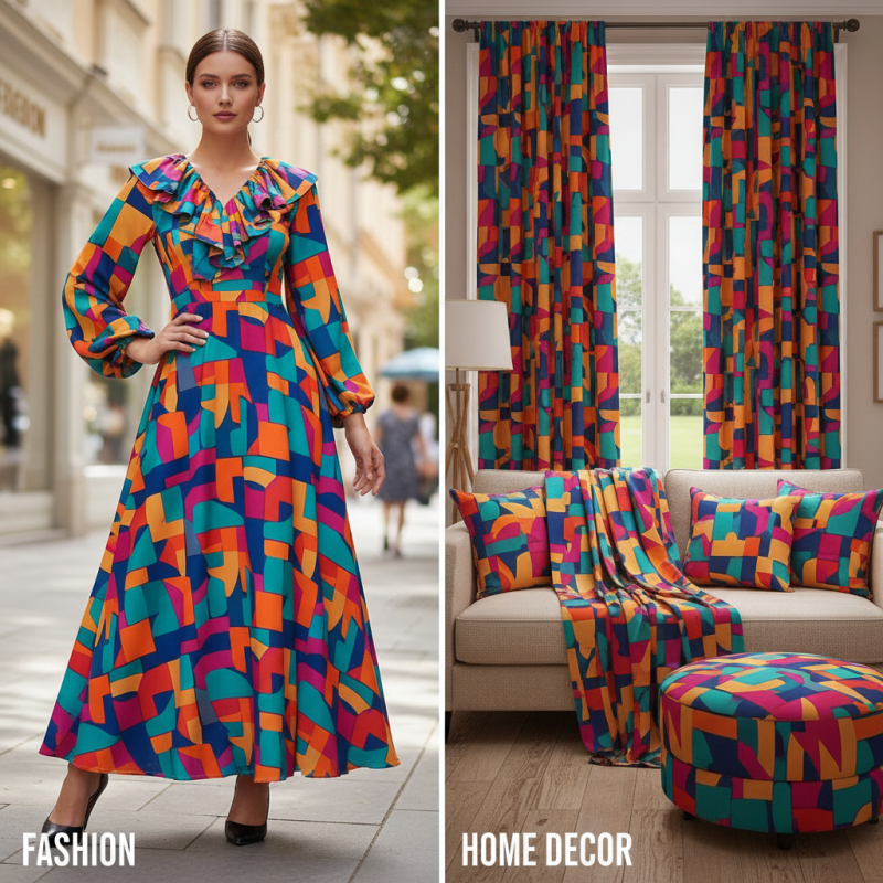 Top 10 Uses for Print Polyester Fabric in Fashion and Home Decor?