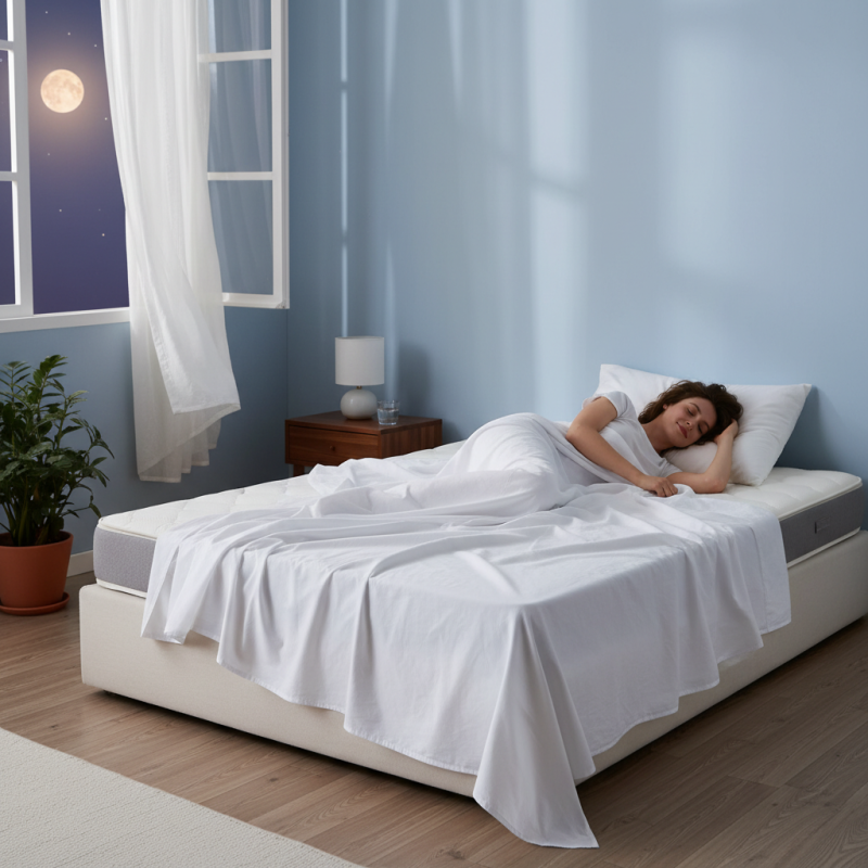 How to Use a Single Flat Sheet for Better Sleep?