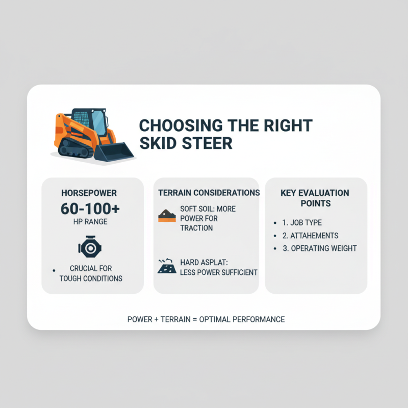 How to Choose the Right Skid Steer for Your Needs?