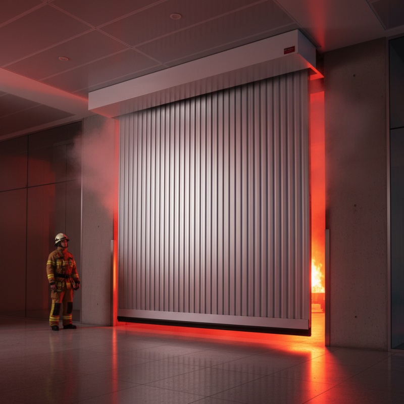 What is a Roll Down Fire Door and How Does It Work?