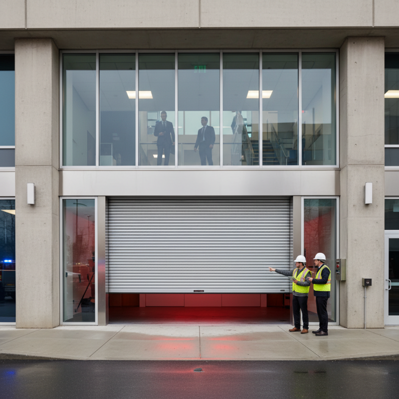 Why Choose a Roll Down Fire Door for Your Business Safety?