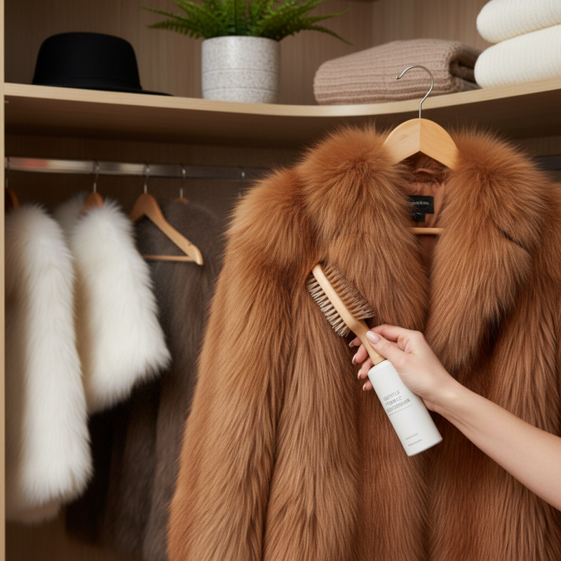How to Care for Faux Fox Fur Coats and Accessories?