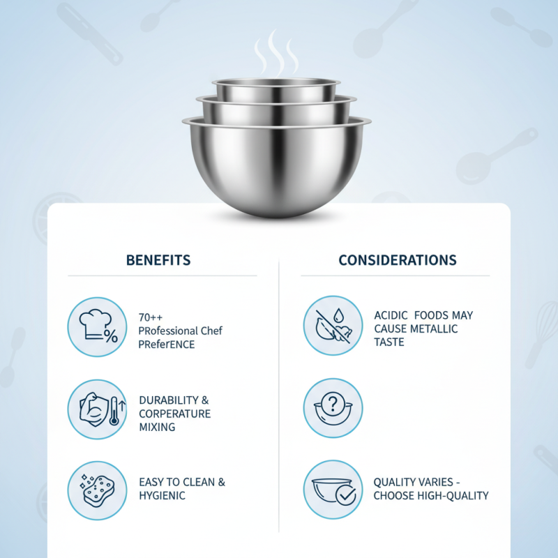What are the Benefits of Using Stainless Steel Bowls?