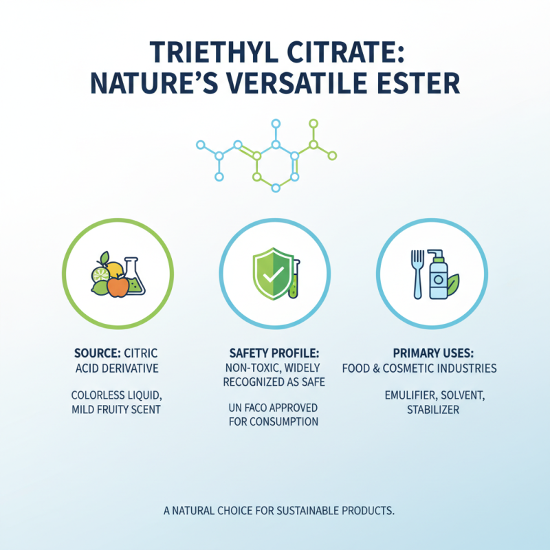 How to Use Triethyl Citrate for Health and Wellness Benefits?