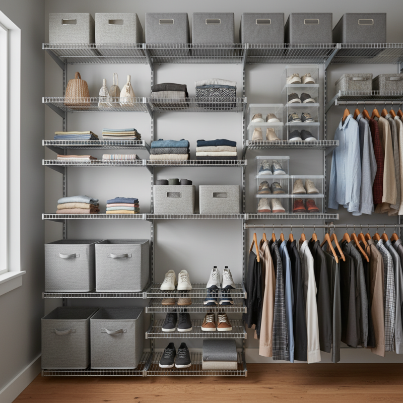 Top Tips for Choosing the Best Closet Wire Shelving Kits?