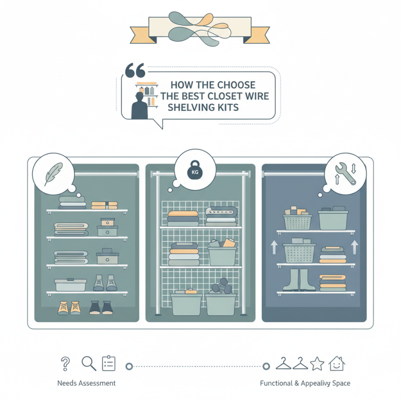 How to Choose the Best Closet Wire Shelving Kits for Your Home?