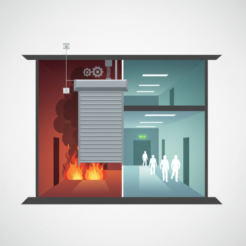 What is a Roll Down Fire Door and How Does It Work?