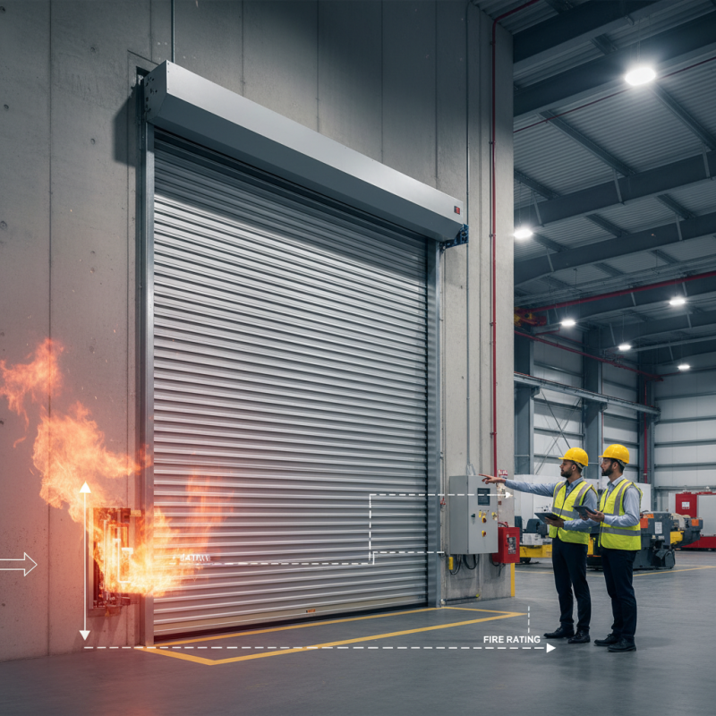 How to Choose and Install a Roll Down Fire Door?