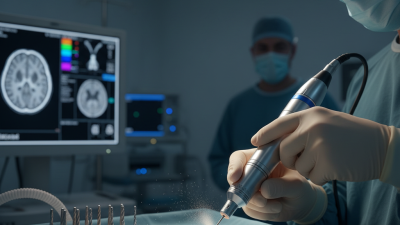 What is a neuro surgical drill and how does it work?